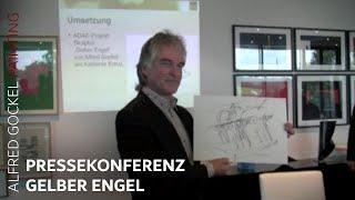 Kunst-Autobahn A2 Projekt "Gelber Engel" Kamener Kreuz (Alfred Gockel, 2011)