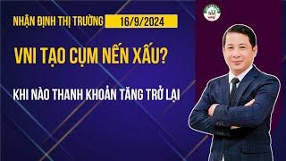 Nhận định thị trường | Chứng khoán hôm nay: VNI TẠO CỤM NẾN XẤU? KHI NÀO THANH KHOẢN TĂNG TRỞ LẠI