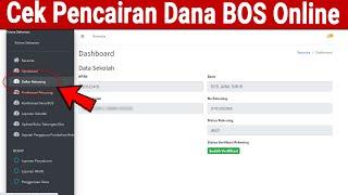 Cara Mengecek Dana BOS Sudah Masuk Rekening Sekolah Online