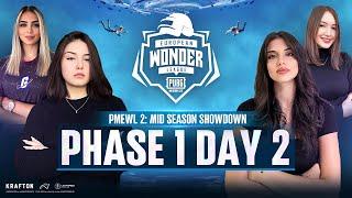 [EN] PMEWL 2: Mid-season Showdown | Phase 1 Day 2 | PUBG MOBILE European Wonder League 2