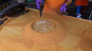 How Peanut Candy Is Made 手工花生糖(花生酥) Handmade Soft Peanut Candy - Taiwanese Traditional Food