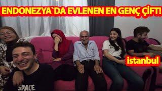 ENDONEZYA`DA EVLENEN EN GENÇ ÇİFT!-OĞLUMUN ENDONEZYA YA GİTTİĞİNDEN HABERİM YOK TU DEDİ!#endonezya