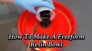 #763 How To Make A Freeform Resin Bowl