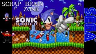 Sonic The Hedgehog  Scrap Brain Zone ( The End )