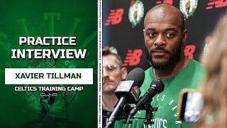 Xavier Tillman EXPLAINS Off-Season Surgery | Celtics Practice