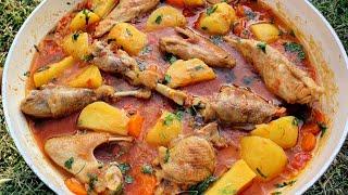 Perfect Chicken Stew Recipe | Chicken Recipes | Toyuq Sousu Resepti | asmr cooking