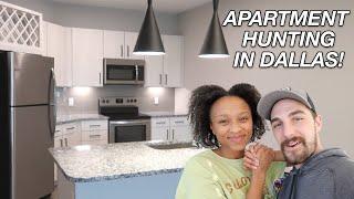 WE'RE MOVING!! Apartment Hunting In Dallas, TX | Destiny & Mitch