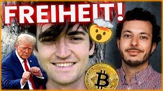 TRUMP: ROSS ULBRICHT ist FREI! ️ WICHTIG für BITCOIN!