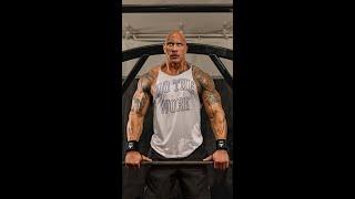 The Rock - New Powerful Workout #shorts