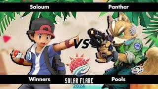 Solar Flare 2024 - Saloum (Pokemon Trainer) vs Panther (Fox) - Ultimate Singles - Winners Pools