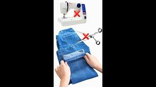 No sewing machine, no cutting easily and quickly! Everyone can do it! Miarti ️