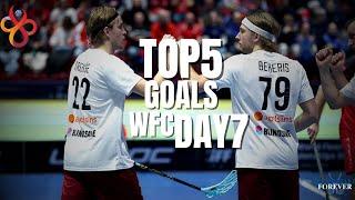 TOP5 GOALS of the Floorball WFC DAY7 (2024)