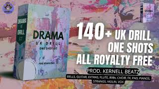 (140+) FREE UK DRILL SAMPLE PACK / LOOP KIT 2022 "DRAMA" (Guitar, 808s, Flute, Pianos, Strings)