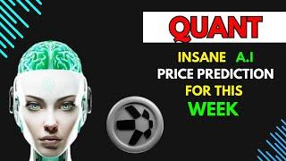 Insane QUANT QNT Price Prediction for THIS WEEK by A.I