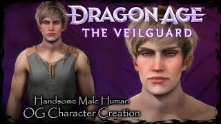 DRAGON AGE: THE VEILGUARD || Handsome Male Human [Original Character #13] - Male Character Creation