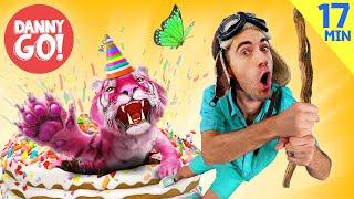 Tigers, Insects, Garbage Trucks + more!  | Dance Compilation | Danny Go! Songs for Kids