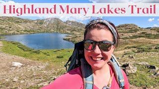 SILVERTON, COLORADO | Hiking the STUNNING Highland Mary Lakes Trail!