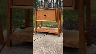 Mid century modern style nightstands.