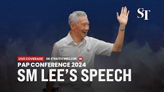 [LIVE] SM Lee Hsien Loong’s speech | PAP conference 2024