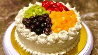 Fruit Cream Cake | Fresh Fruit Cake | Fruit Cake