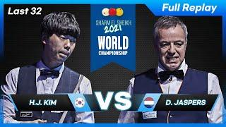 Last 32 - Haeng Jik KIM vs Dick JASPERS (73rd World Championship 3-Cushion)