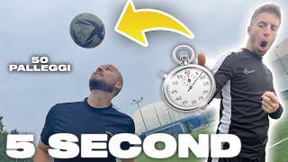 5 SECONDI FOOTBALL CHALLENGE - Sfide al limite di TEMPO!