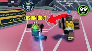 Usain Bolt TAKES OVER on Roblox Track & Field...