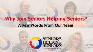 Why Join Seniors Helping Seniors?