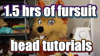 How to make a fursuit head from start to finish! | Mastercut!