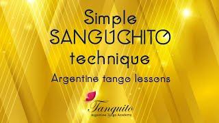 Sanguchito class at Tanguito given bu Bruno Vandenabeele & Paula Duarte