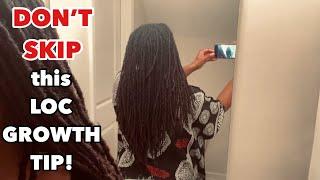 GROW VERY LONG LOCS in 2023 with this LOC MAINTENANCE TIP!