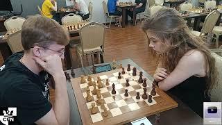 N. Bozhevolnov (1575) vs M. Arzhanova (1401). Chess Fight Night. CFN. Rapid