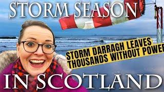 STORM Darragh the WORST yet! Beachcombing After the Storm #scotland #beach