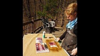 Framing Watercolors Without Glass:  Varnishing and Framing