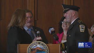 Swearing in ceremony held for new Holyoke Police Chief Brian Keenan