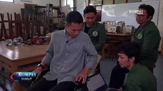 MAHASISWA TEKNIK ELEKTRO USU MEMBUAT KURSI RODA YANG DAPAT DIKENDALIKAN DENGAN GERAKAN TUBUH