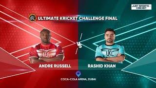 UKC FINAL MATCH - RUSSEL VS RASHID KHAN || #ULTIMATE KRICKET CHALLANGE||