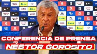 CONFERENCIA DE PRENSA NÉSTOR GOROSITO DT DE ALIANZA LIMA