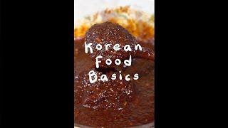 Korean Food Basics | How to Make Korean Spicy Sauce #shorts