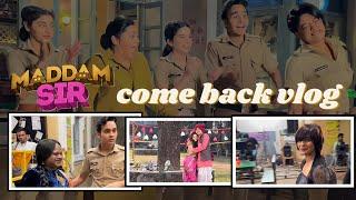 #Vlog14 | Come back vlog | खिचड़ी | Maddam sir different Getup | Priyanshu singh