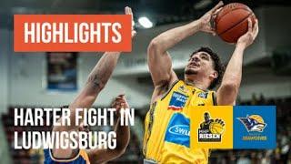 Highlights MHP Riesen Ludwigsburg - Rostock Seawolves in der easyCredit BBL I @dynbasketball