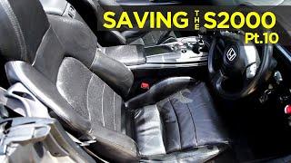 How to Dye Leather Seats & Steering Wheel | Saving the S2000 Pt.10