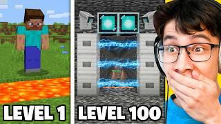 Testing Minecraft Base Defences From Level 1 to Level 100