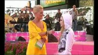 Avril Lavigne - Interview (Sommarkrysset 2007)