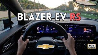 2024 Chevrolet Blazer EV RS POV: Silent Test Drive Experience