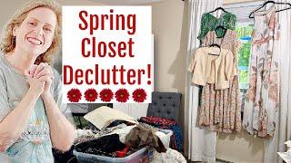 Let's declutter our closets for WARM WEATHER!! ️️ Clothing declutter!!