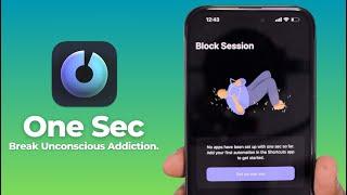 One Sec Pro  App Review | Features & How to Block Apps?