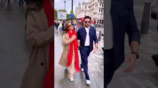 Ali Ansari & Saboor aly  Enjoying in London️ #aliansari #pakdramaedits #sabooraly