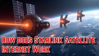 How Does Starlink Satellite Internet Work?  The Future of Global Connectivity Explained!