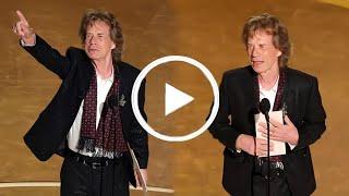 Surprise Oscars Moment: Mick Jagger Replaces Bob Dylan to Present Best Original Song!